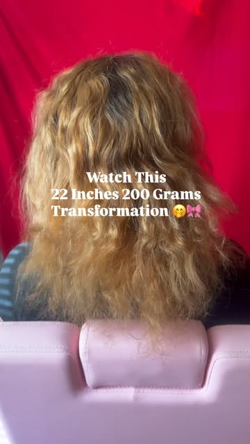 Reel: hair transformation